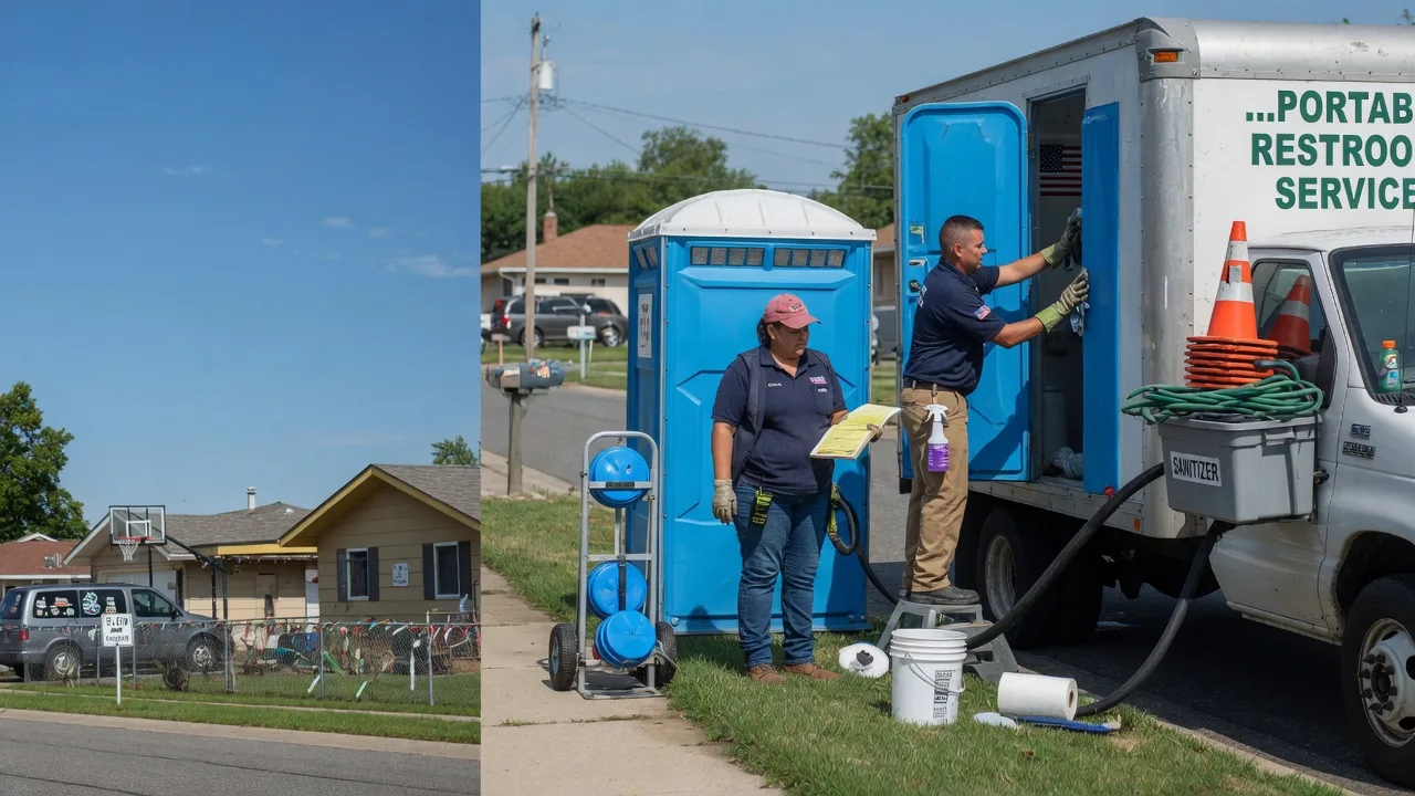 Portable Toilet Rental in Preston, IA near me